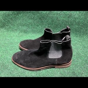 Low Price Steve Madden Suede Chelsea- Black Lemon Pepper Steppas